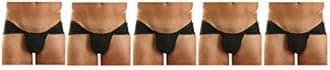 Men's Supporter Langot (Black) -Pack of 5