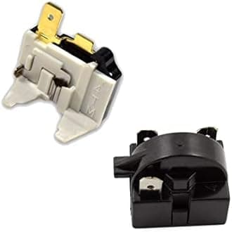 Refrigerator PTC Start Relay Overload 3 Pin, color: black 1 Set