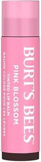 Burt's Bees 100% Natural Moisturizing Tinted Lip Balm, Pink Blossom, 1 Tube, Pack of 2