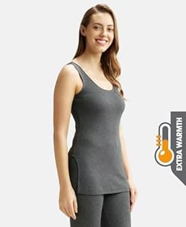 Jockey Women's Super Combed Cotton Rich Thermal Tank Top with StayWarm Technology
