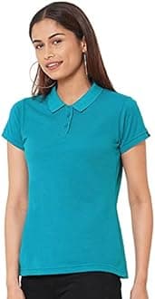 Wear Your OpinionWomens Polo Collar Neck T-Shirt Top