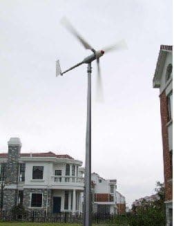 GOWE 3KW grid tie wind turbine generator