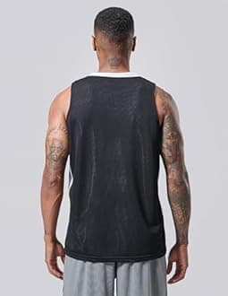 Liberty Imports Reversible Men's Mesh Athletic Basketball Jersey Single for Team Scrimmage