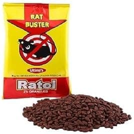 Ratol - Rat Buster | Easy To Use | A++ Grade, 50G (50G X 20 Pcs), Capsule