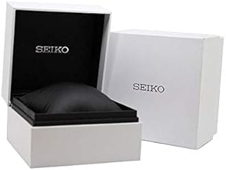 Seiko Men Analogue Watch with Stainless Steel Band