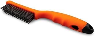 Hammer Shoe Brush - Large, Orange