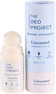 Unscented Underarm Roll On | Prevents Odour, Reduces Pigmentation | For Radiant Underarms | Long Lasting | Alcohol & Aluminium-Free | Suitable for Sensitive Skin | Unisex - 50ML