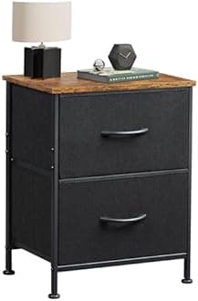 WLIVE 2 Drawer Nightstand