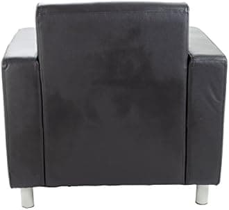 Office Hippo Premium Real Leather Reception Armchair