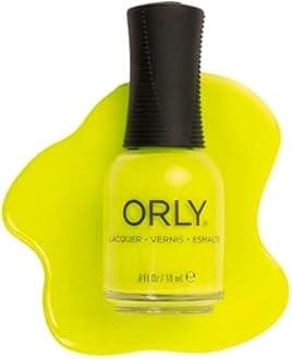 Orly Neon Nail Polish Colors for Summer | Bright Shades and a Confetti Topper for Summer Neon Nails | 0.6fl oz (Snatched, 0.6 fl oz)