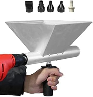 Electric Mortar Grout | Brick Tile Grouting Mortar Applicator | Stone Cement Caulking Pointing Tool for Bricks Walls Floors