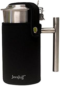 JavaJug2 with JavaJacket for the AeroPress Coffee and Espresso Maker (Black)