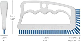 Fugenial"Fuginator Tile Joint Cleaning Brush for Use in The Bathroom Kitchen and The Rest of The Household (White/Blue)