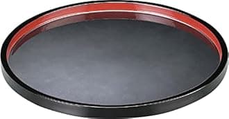 Fukui Craft DX Kaiseki Round Tray Tabletop Tray, Made in Japan, Galaxy Shaku 2