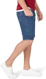 Wrangler Authentics Men's Zm2s0sf Denim Shorts