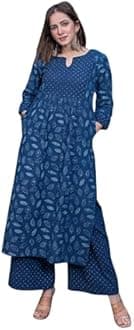 FABNEX kurta set for women | Women Kurta | Women Kurta Sets Kurtis | Women Kurta Pant Set | Women Kurta Pant Set Women Kurti Set with Pant (K-53-54)