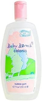 SBC Baby Bench Colonia Bubble Gum Scent – 200ml Gentle Baby Cologne Spray | Long-Lasting Fragrance | Alcohol-Free Formula | Safe for Kids & Toddlers | Mild Skin-Friendly Perfume