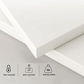 YQ WHJB Study Desk with Hutch and Bookshelf,Wooden Computer Desk Home Office Desk Teenager Desk with Shelves and Drawers,Cute Writing Study Desk Bookshelf Combo for Girl Boy(39.4inch, White)