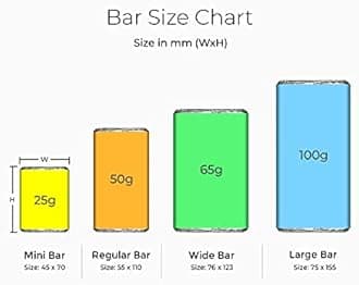 Kesora Chocolates Bar Personalized Gifts Customized with Name Photo Print Message (Mini, Cappuccino)