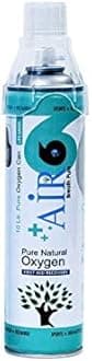 AiR6 Small 10 Litre Oxygen Cylinder| Restore Oxygen Level, Helps In Breathing |Easy To Use During Altitude Travel Oxygen Canister- Oxygen Can With Inbuilt Mask, 10L (200 Breaths Approx./ Can), Blue