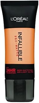L'Oréal Paris Infallible Pro-Matte Foundation, Shell Beige, 1 fl. oz.