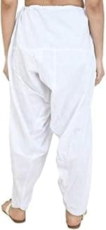 woman's plain cotton patiala salwar combo of 2 (free size) patiala || patiyala || patiala pants || cotton patiala || patiala combo (multicolour)