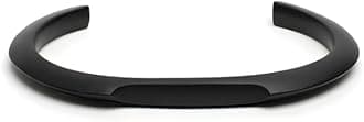 EXTREME Ebony Cuff | 316L Aerograde Stainless Steel | Matte Finish Kada for Men | Bracelet for Men