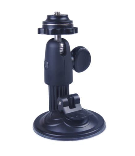 RetiCAM Windshield Mount with Ball Head - Suction Cup Car Mount for Cameras, Camcorders, GPS, ActionCam or Smartphone Adapters