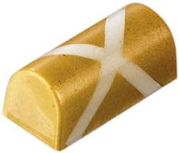 Polycarbonate Chocolate Mold, Half-Round Bar (Log) 39mm