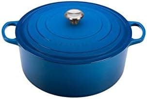 LE CREUSETEnameled Cast Iron Signature Round Dutch Oven, 13.25 qt., Marseille