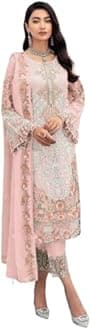 Swinory Indian/Pakistani Ethnic party wear Pant Style salwar kameez suit ready to wear for Women with dupatta-9117