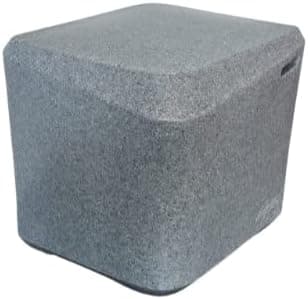 Aqua Outdoors - Small Side Table - for Inside Pool, Sun Shelf & Patio Surfaces - Designed for Shallow Shelves Up to 10” - Compatible with All Pool Types - Poolside & Sun Deck Tanning - Gray Granite