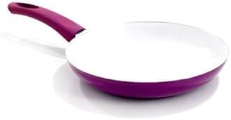 Healthy Living Nonstick Ceramic Coated Frying Pan - 8 Eco Friendly Durable Fry Pan - Purple in Color