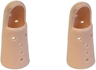 New Advance Mallet Finger Splint DIP Joint Support (Pair) - Advance Finger Splint - Protection Fracture Pain - Finger Injury Pain Support - Stack Splint by Solace Care (#04 - Pair)