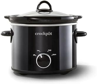 Crock-Pot SCR200-B Manual Slow Cooker, 2 Quart
