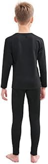 HEROBIKER Kids Ultra Soft Lined Thermal Underwear Boys Long Johns Top Bottom Set 2pcs Winter Skiing Warm
