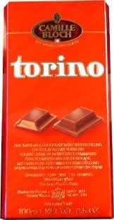 CHOC BAR TORINO MILK