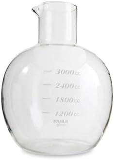 Yama CDM25 Replacement Bottom Beaker - Borosilicate Glass For 25 Cup Cold Brew Towers, Heat-Resistant, Dishwasher Safe