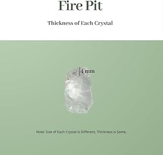 R H LIFESTYLE Crushed Glass/Fire Pits for Resin Art High Luster Fire Glass Used Specially for Resin Art/Geode Art Fire Pit Crafts (Aqua Clear 4mm, 400G)