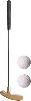 miini Golf Putter - Golf Putters For Men | Portable Kids Putter | Stainless Steel Shaft tp'r Grip | 2-Way | Zinc Alloy Head Anti-Rust, Accessories For Living Rooms Bedrooms School