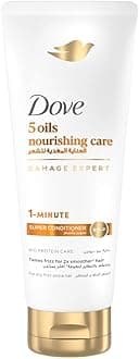 1 Minute Super Conditioner, 5 oils nourishing care, tames frizz for 2x smoother* hair, 180ml