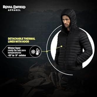 Royal Enfield ADVENTURER XT RIDING JACKET | Superfabric: High abrasion resistance | Waterproof & Detachable Winter/Thermal liner | Level 2 Protectors: Shoulder & Elbow | Ventilation all over | TEAL L