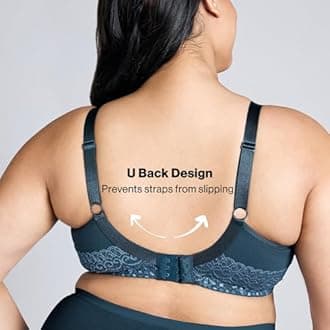 NYKD Womens NYB101-Blue Full Coverage Bra (pack of 1)