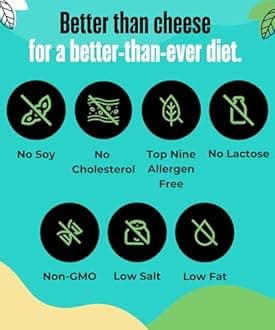 Plant-Based Shredded Mozzarella Cheese, Vegan, Dairy-Free, Made with Chickpea Protein, 3 Pack, 7 oz Bags (21 oz Total)