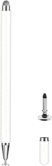 Stylus Pen for Samsung Galaxy Tab Tab A9+ / A8 / A7 / A7 Lite, High Sensitivity & Precision Capacitive Styli Pencil for Apple iPad/iPad Pro/Fire HD/Microsoft/Surface/All Touch Devices (White)