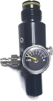 CO2 Compressed Air Tank Regulator Valve 5/8"-18UNF or M18*1.5 Input 4500psi for Paintball Airsoft PCP