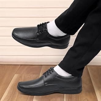 Shooz Men's Faux Leather Lace Up Formal Shoes | Office Shoes