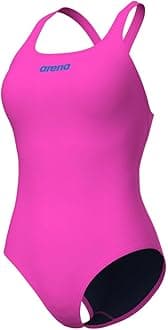 arena Solid Swim Pro Team Women's One-piece Swimsuit, Quick-drying, Sports Swimsuit in arena MaxLife ECO-FABRIC with Maximum Chlorine Resistance and UPF 50+ UV Protection