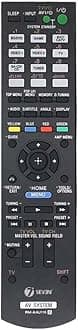 7SEVEN® Compatible for Sony Home Theatre Remote Control Original RM-AAU116 Model Suitable for AV Systems and Amplifiers - Match Exactly with Each Keys