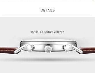 Luxury Men's Big Dial Chronograph Sapphire Glass Waterproof Quartz Black Leather Gold Watches